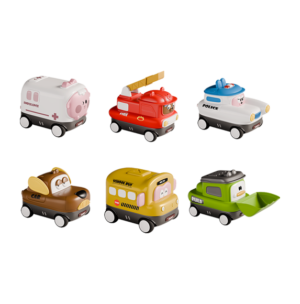 Magnetic Music Car Set 6 Car