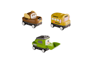 Magnetic Music Car Set 3 Car (Poр)